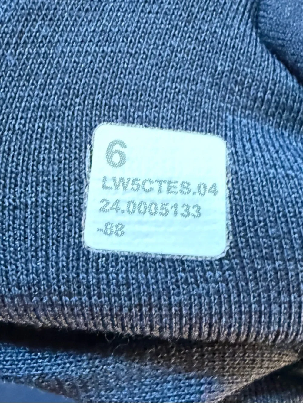 Lululemon High-Rise Leggings - Navy - Size 6 square dot